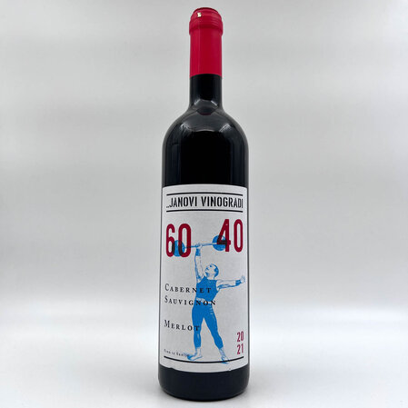 Janov 60/40 Cabernet Merlot 2021 0,75