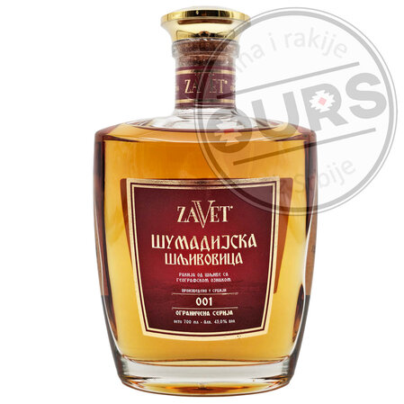 Zavet Šumadijska Šljiva 0,7l