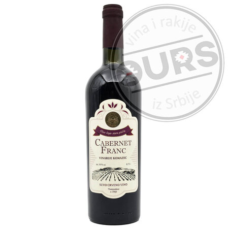 Komazec Cabernet Franc 0,75