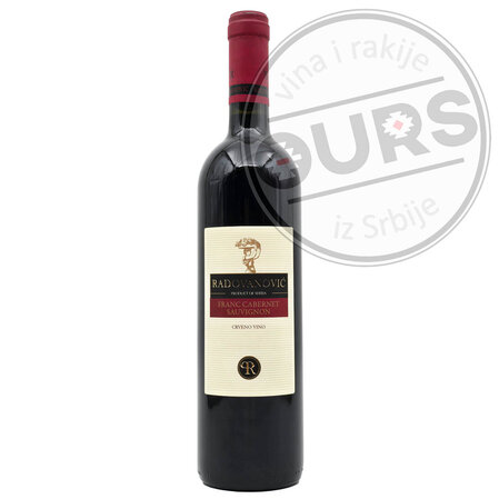 Radovanović Cabernet Sauvignon Franc 0,75