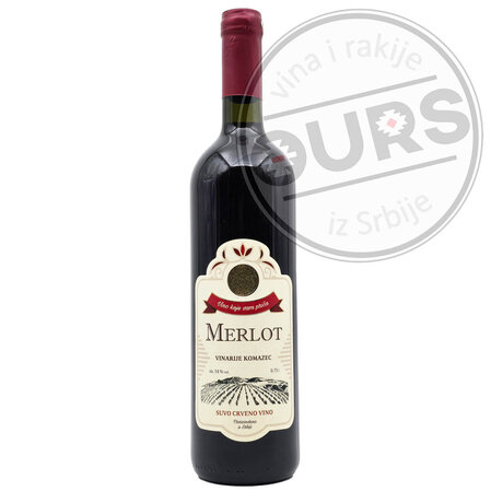 Komazec Merlot 0,75