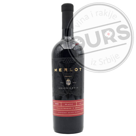 Arsenijević Merlot 0,75l