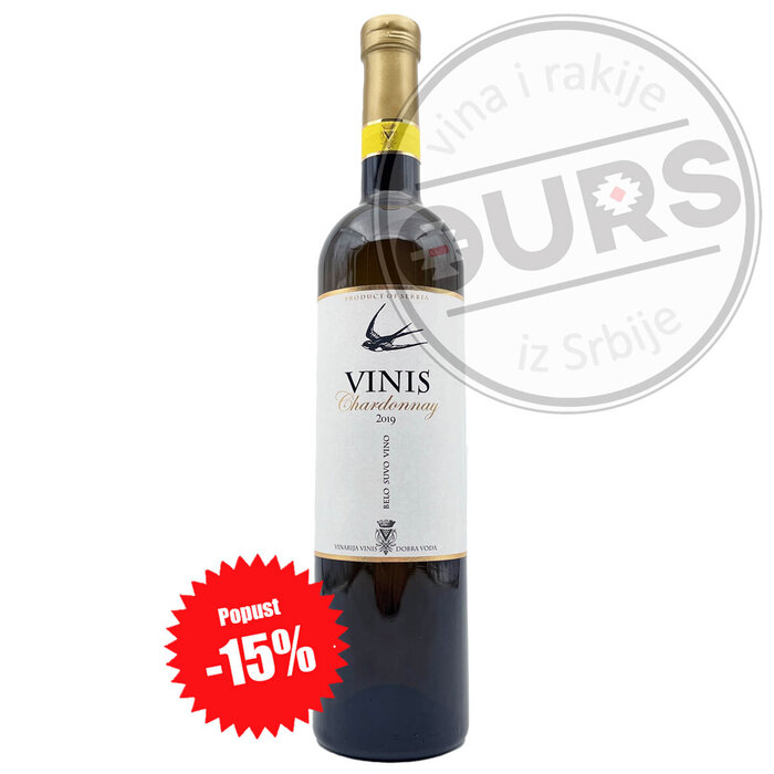 AKCIJA Vinis Chardonnay 2019 0,75