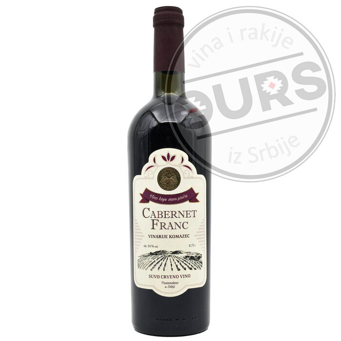 Komazec Cabernet Franc 0,75
