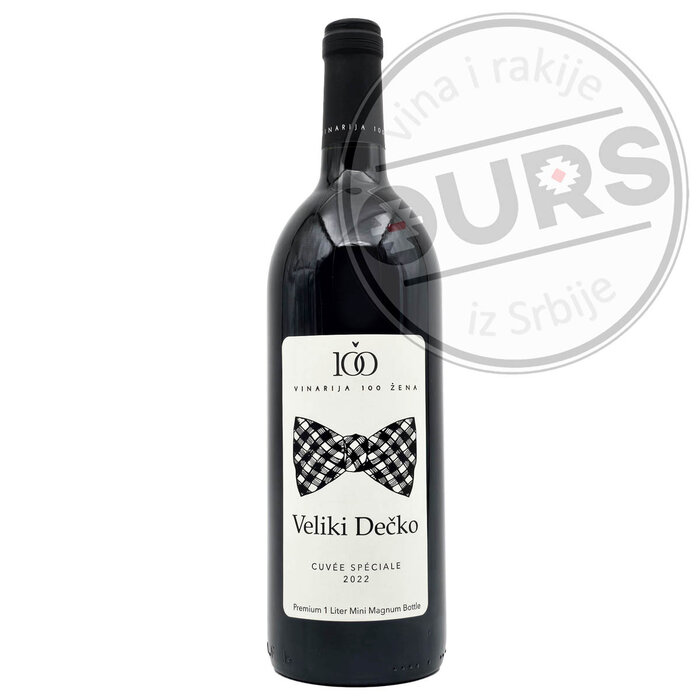 100 Žena Veliki Dečko Mini Magnum 1L