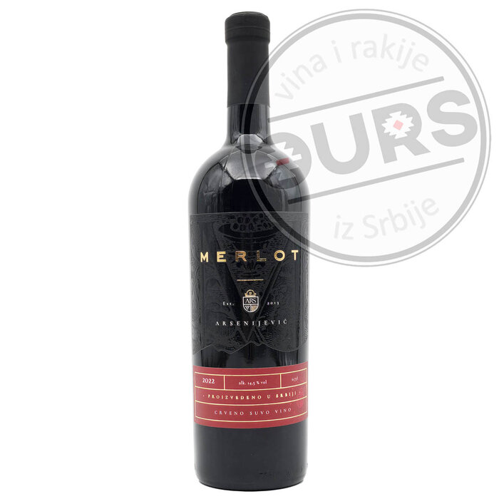 Arsenijević Merlot 0,75l
