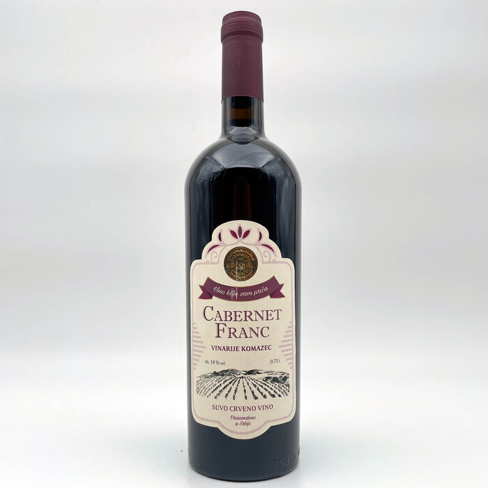 Komazec Cabernet Franc 0,75